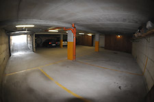 Hote della Nouva: il garage privato